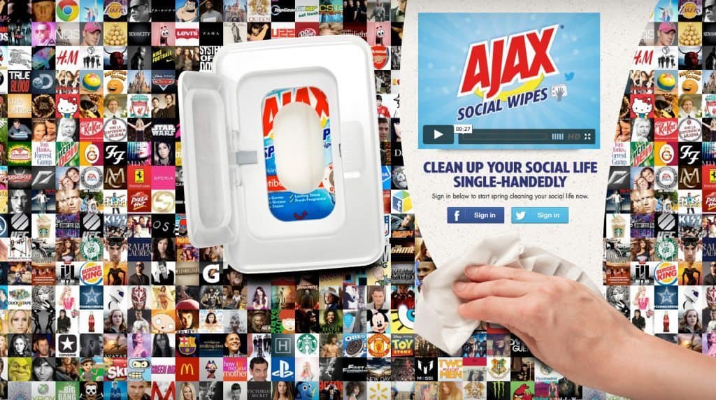 Ajax Social Wipes