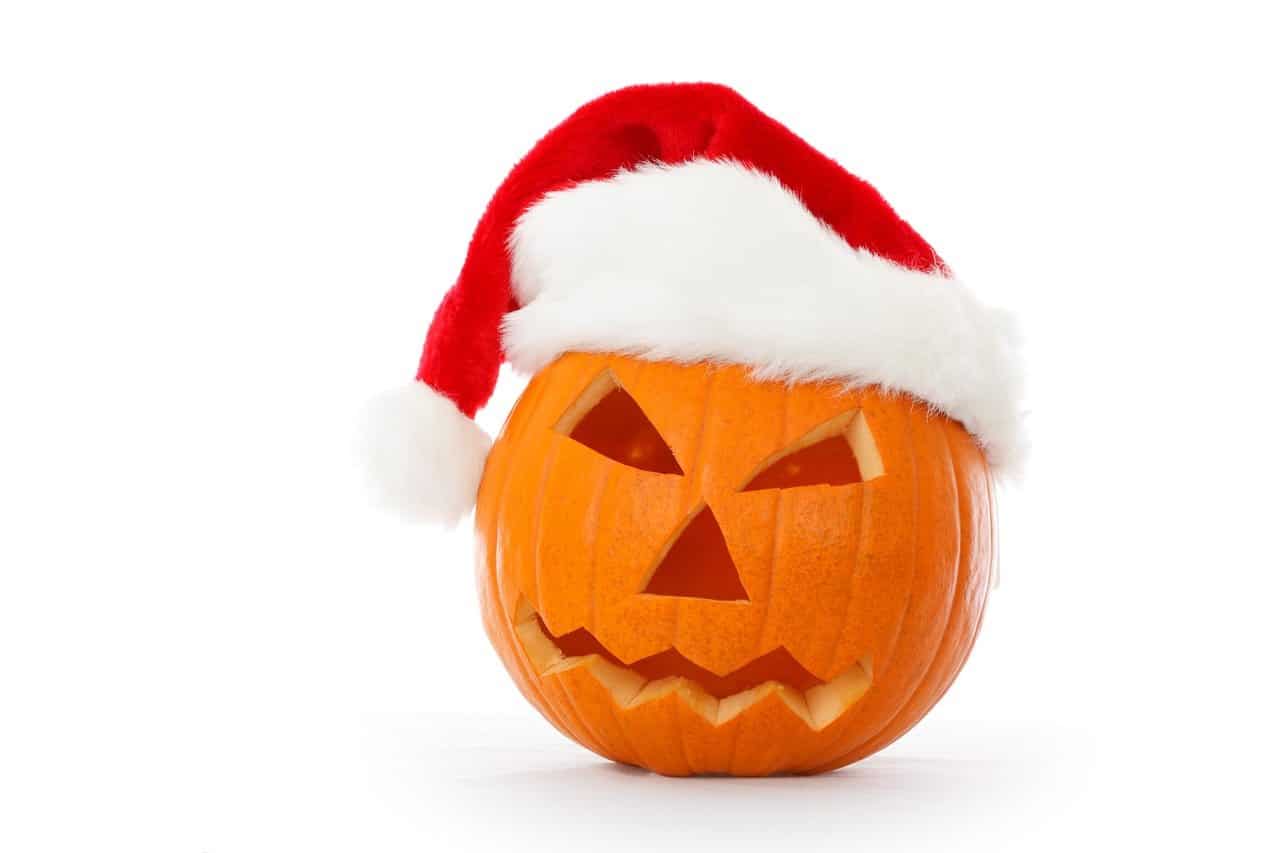 Halloween and Christmas aren't that far apart