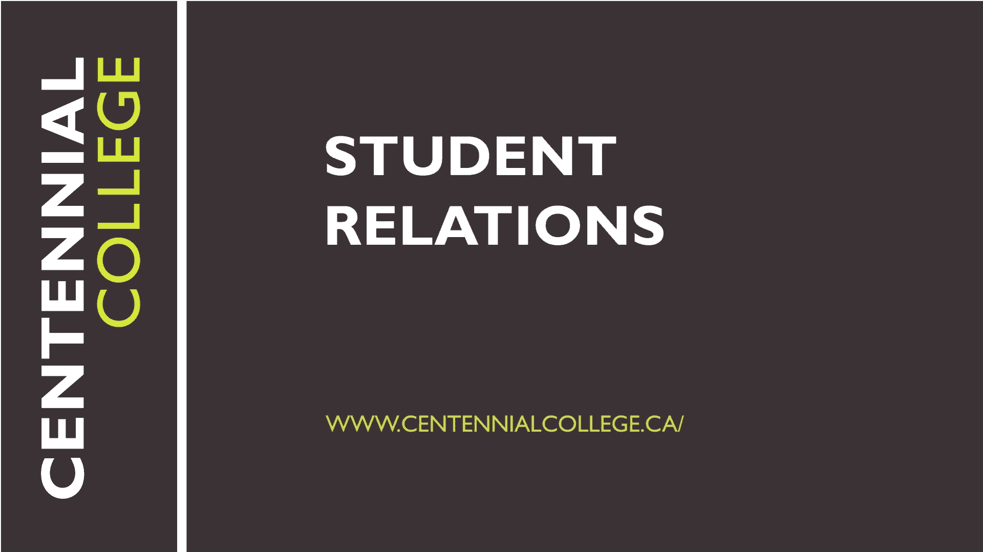 Centennial College video
