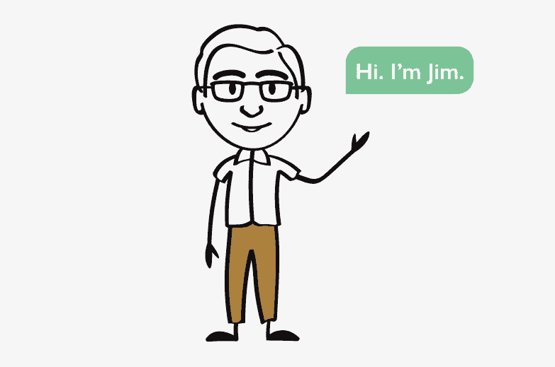 animated character Jim